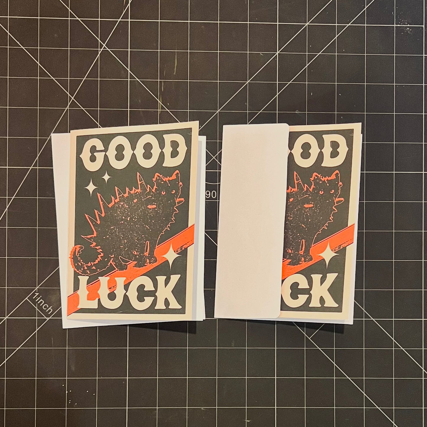 "Good Luck" Greeting Card