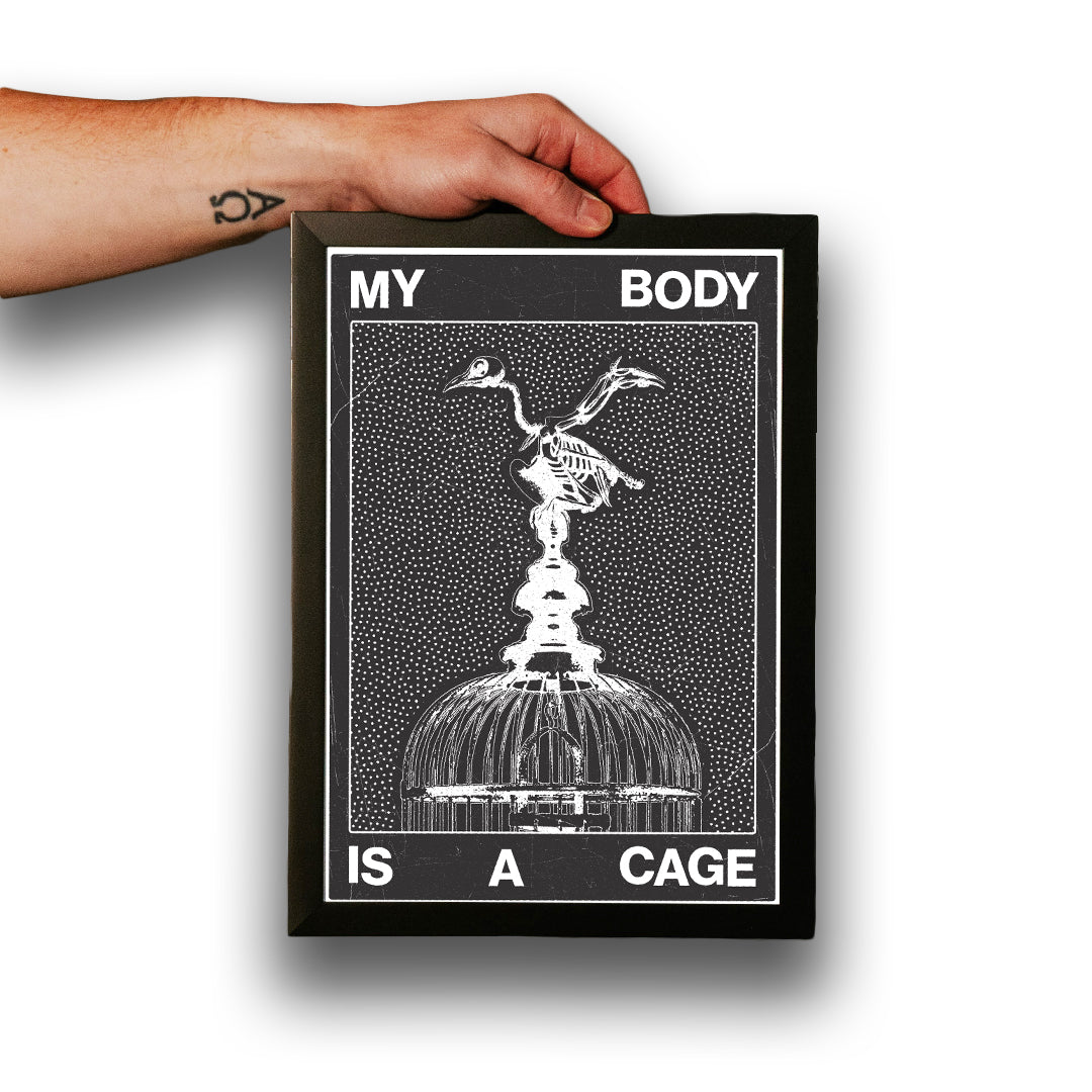"Cage" Poster Print