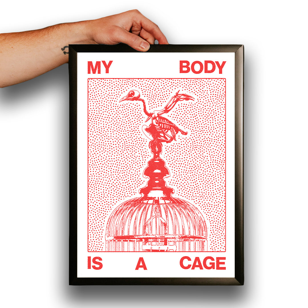 "Cage" Poster Print