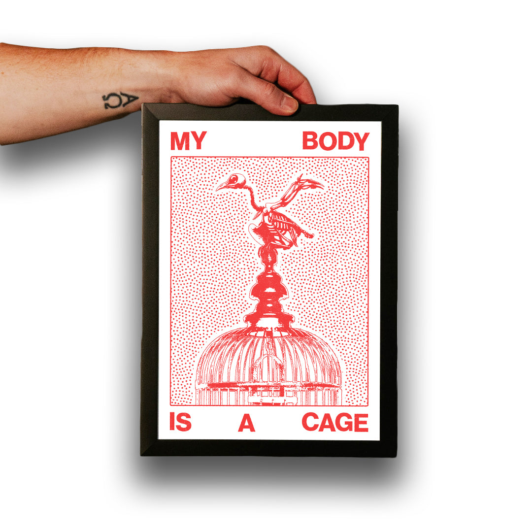 "Cage" Poster Print