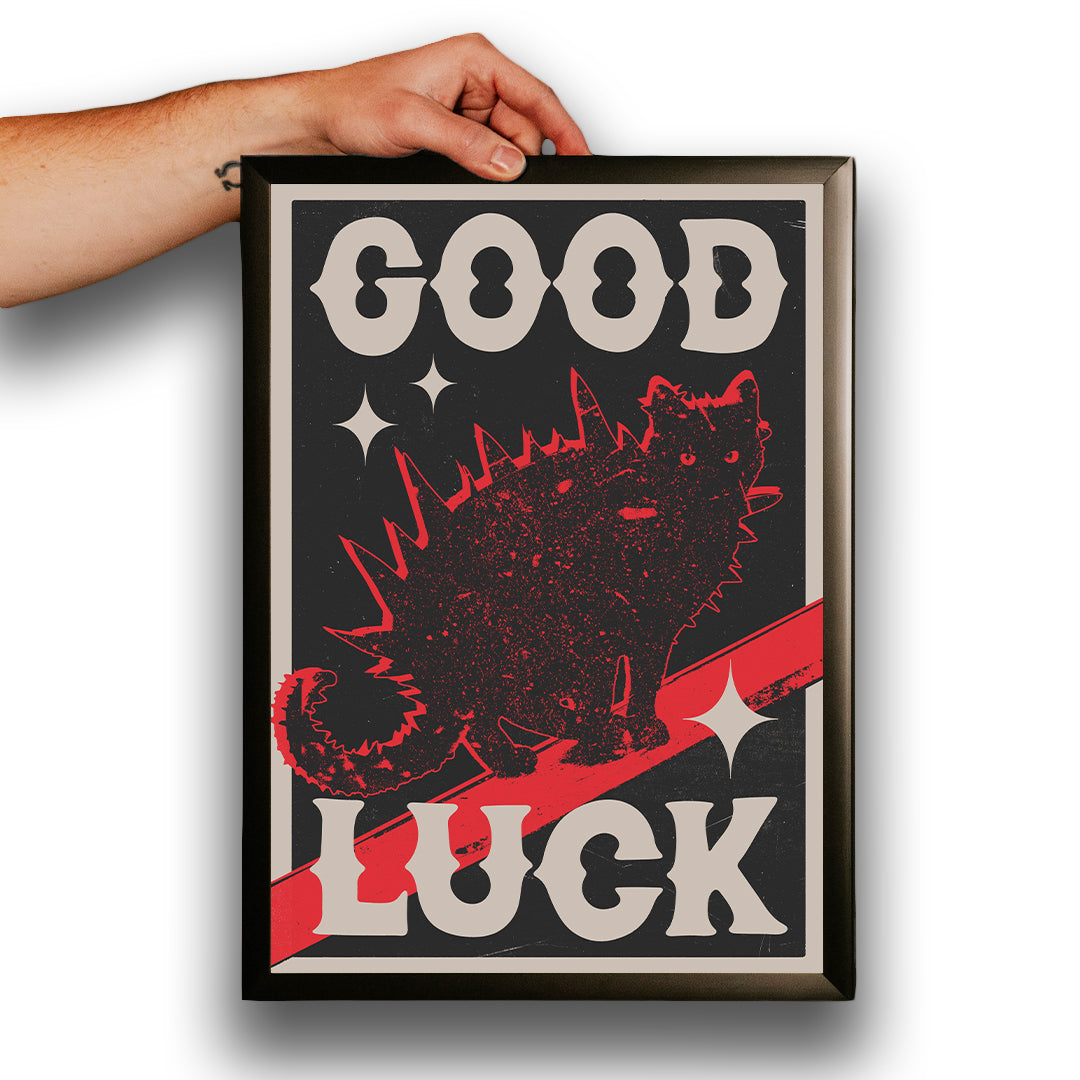 "Good Luck" Poster Print
