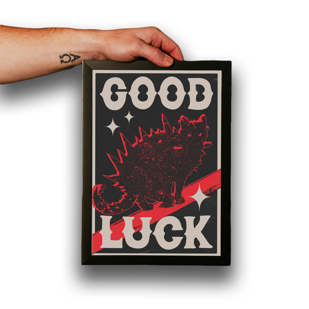 "Good Luck" Poster Print