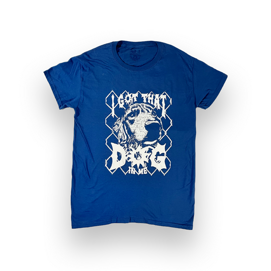 "I Got That Dog In Me" S Navy Blue Tee