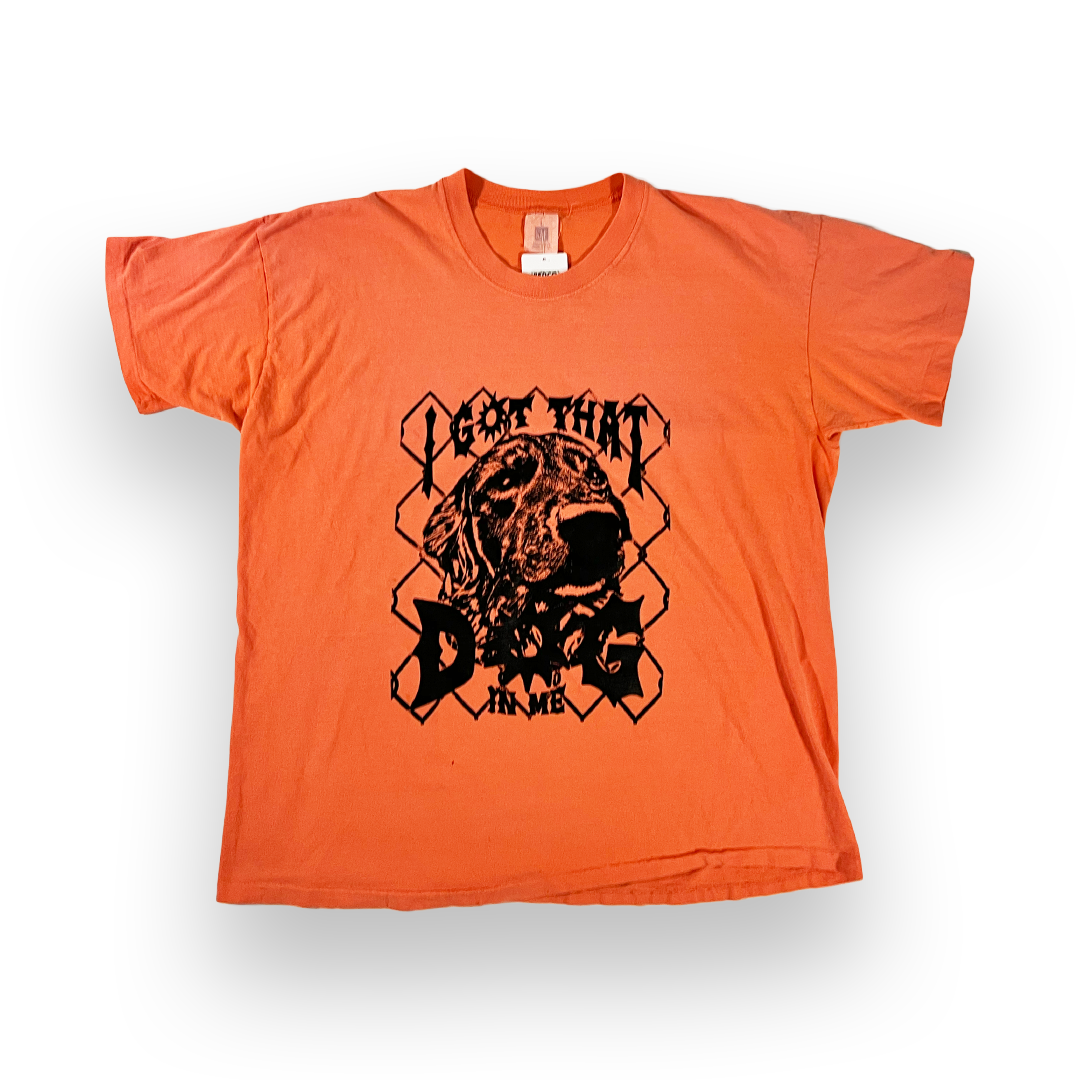 "I Got That Dog In Me" L Coral 90s Single Stitch Vintage Tee