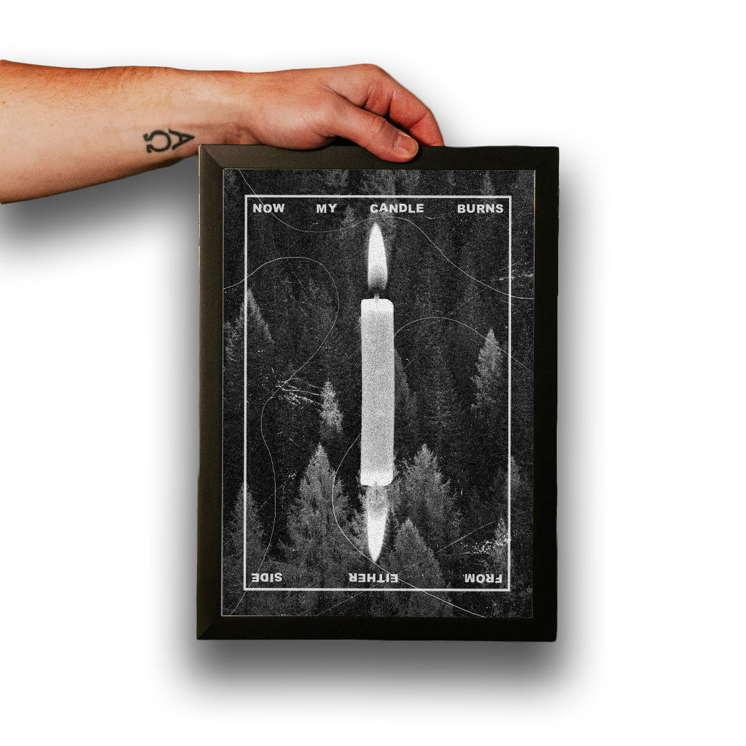 "From Either Side" Poster Print