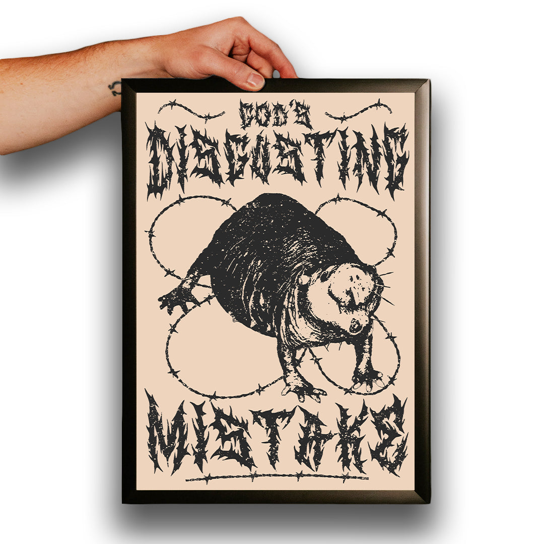 "Mole Rat" Poster Print