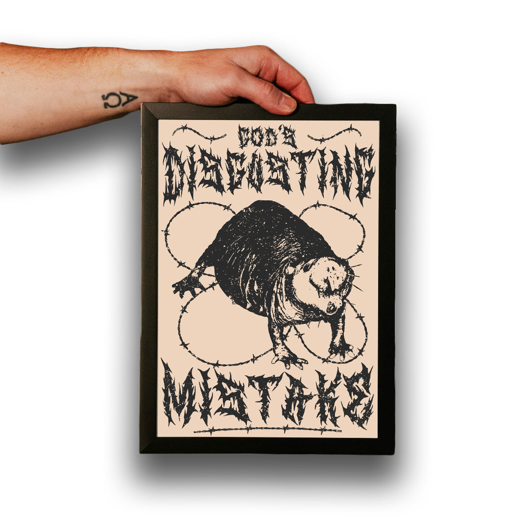"Mole Rat" Poster Print
