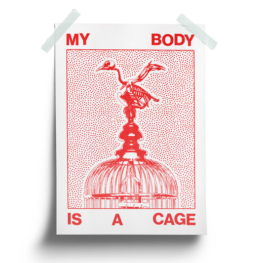 "Cage" Poster Print