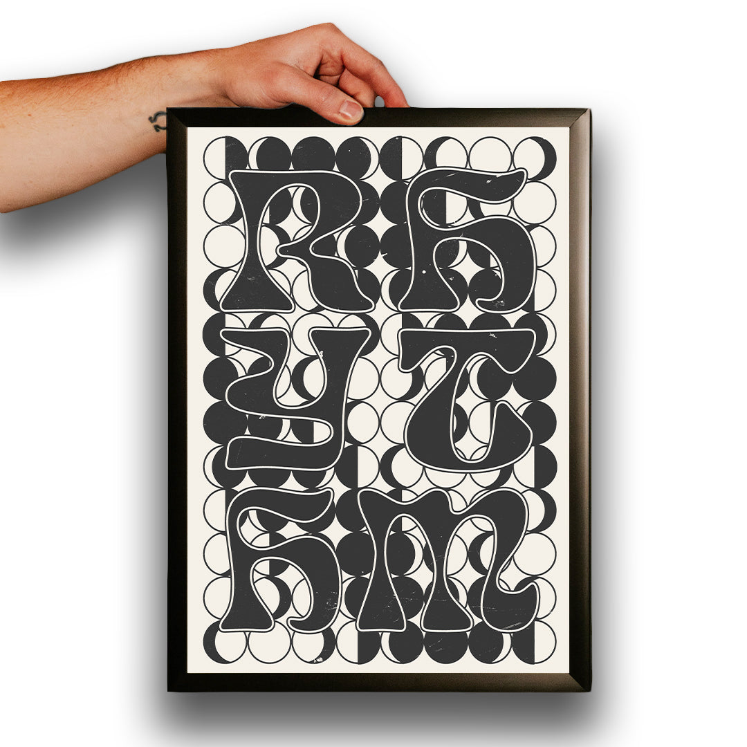"Rhythm" Poster Print
