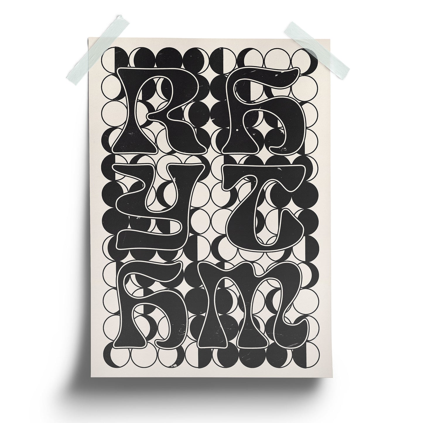 "Rhythm" Poster Print