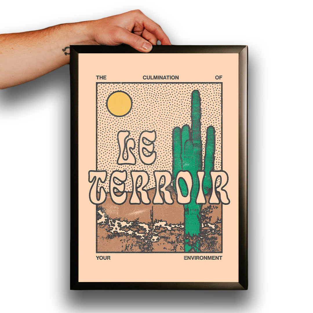 "Le Terroir" Poster Print