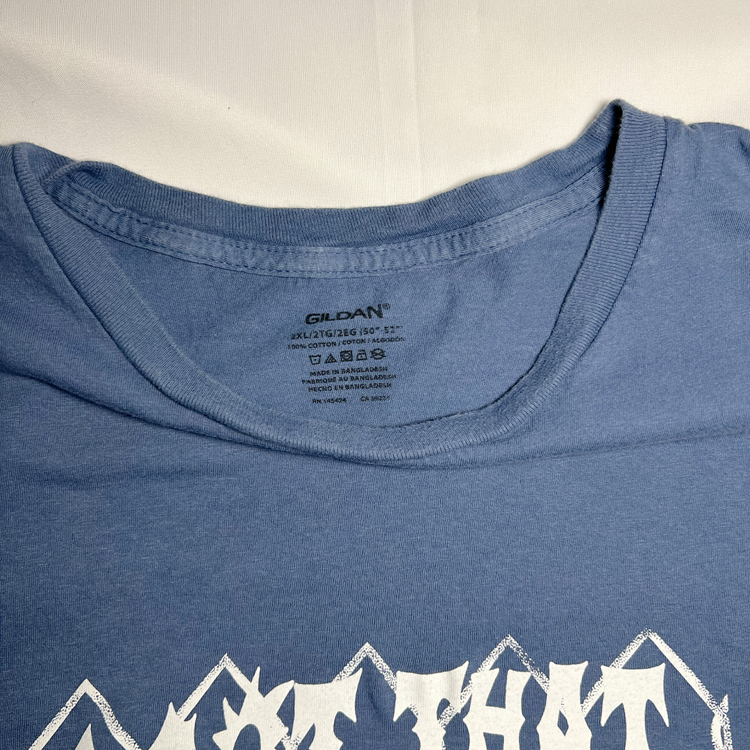 "I Got That Dog In Me" 2XL Blue Tee