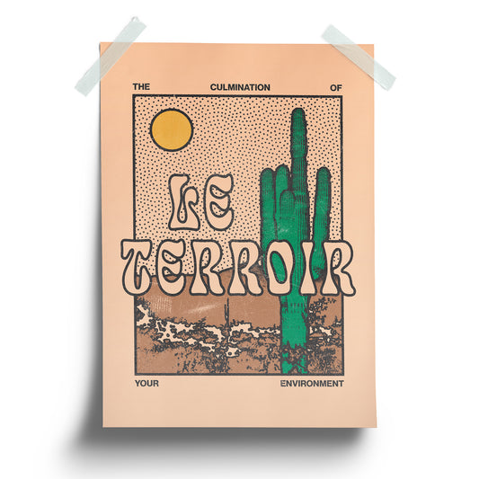 "Le Terroir" Poster Print