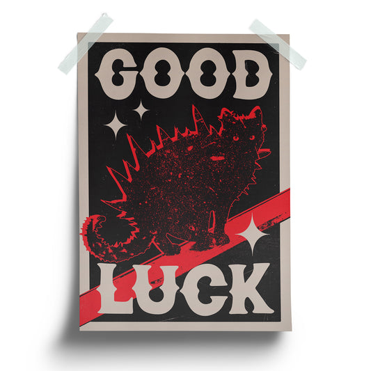 "Good Luck" Poster Print